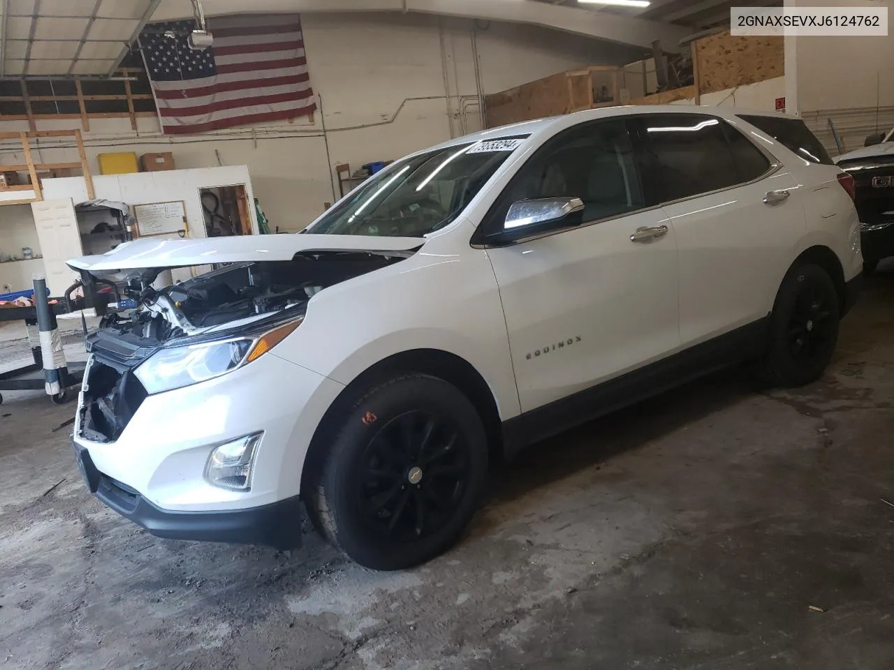 2018 Chevrolet Equinox Lt VIN: 2GNAXSEVXJ6124762 Lot: 79653294