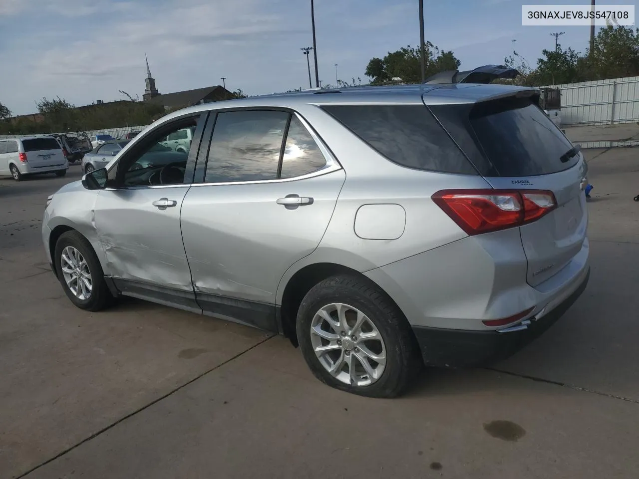 2018 Chevrolet Equinox Lt VIN: 3GNAXJEV8JS547108 Lot: 79653394