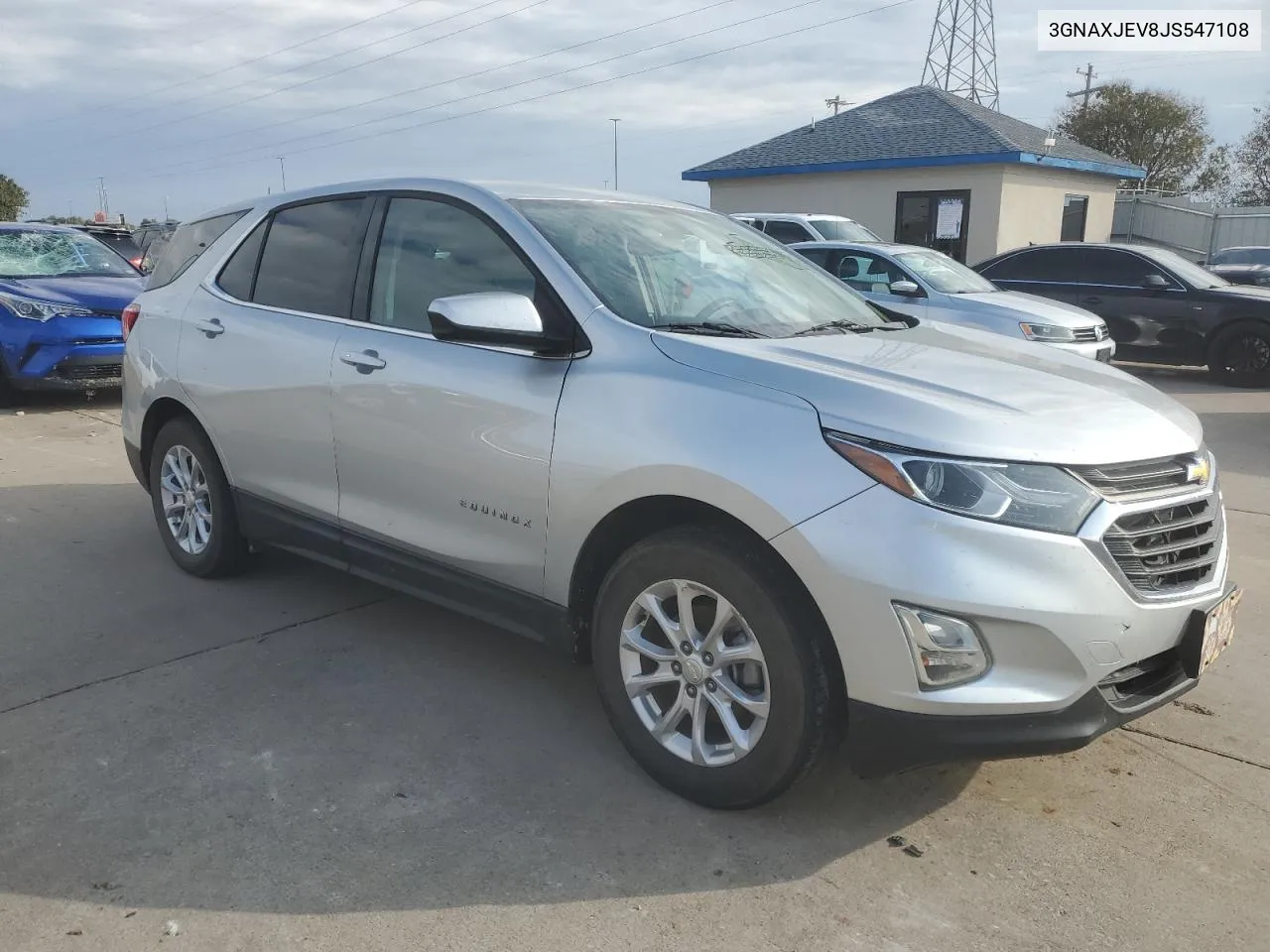 2018 Chevrolet Equinox Lt VIN: 3GNAXJEV8JS547108 Lot: 79653394