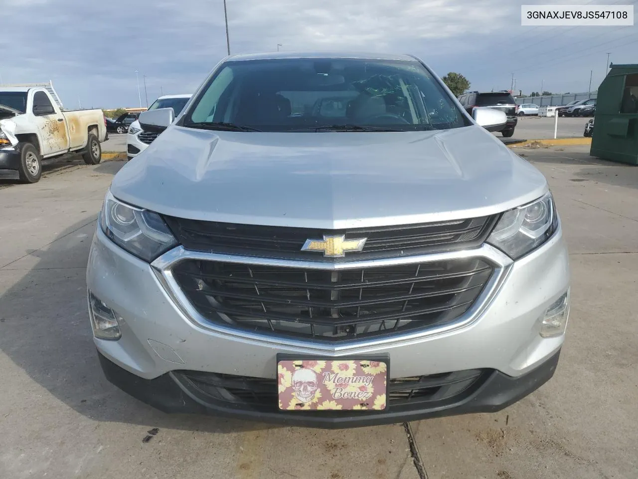 2018 Chevrolet Equinox Lt VIN: 3GNAXJEV8JS547108 Lot: 79653394