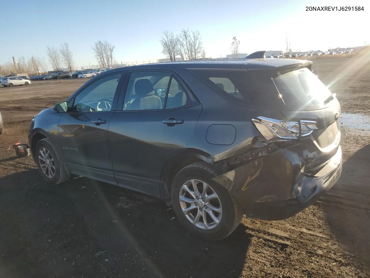 2018 Chevrolet Equinox Ls VIN: 2GNAXREV1J6291584 Lot: 79729034