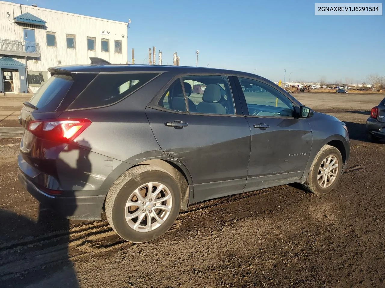 2018 Chevrolet Equinox Ls VIN: 2GNAXREV1J6291584 Lot: 79729034