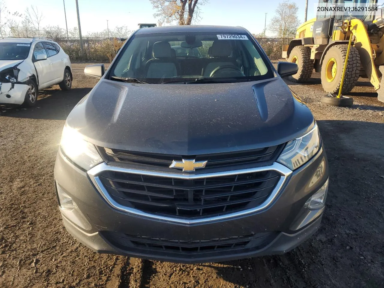 2018 Chevrolet Equinox Ls VIN: 2GNAXREV1J6291584 Lot: 79729034