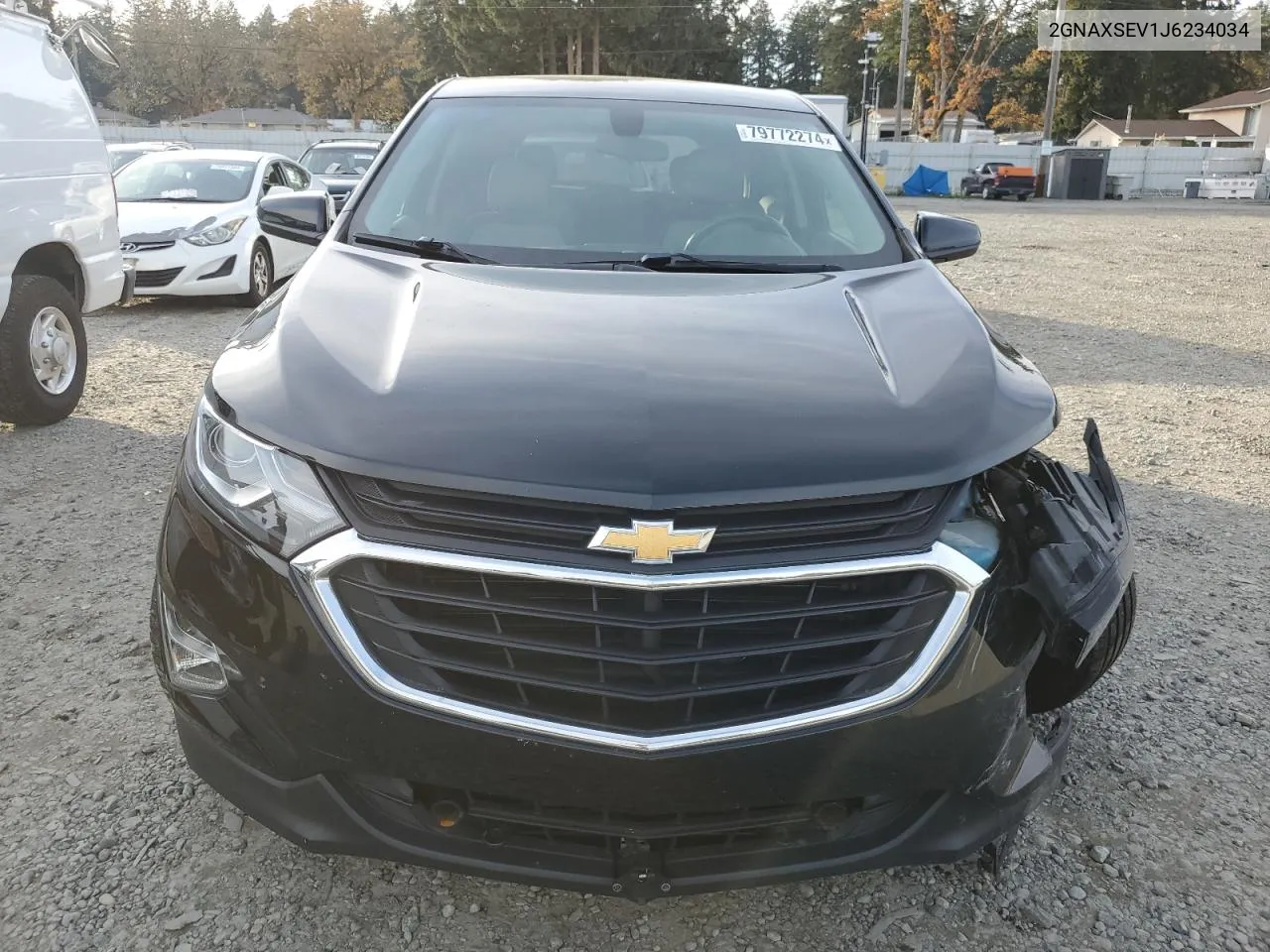 2018 Chevrolet Equinox Lt VIN: 2GNAXSEV1J6234034 Lot: 79772274