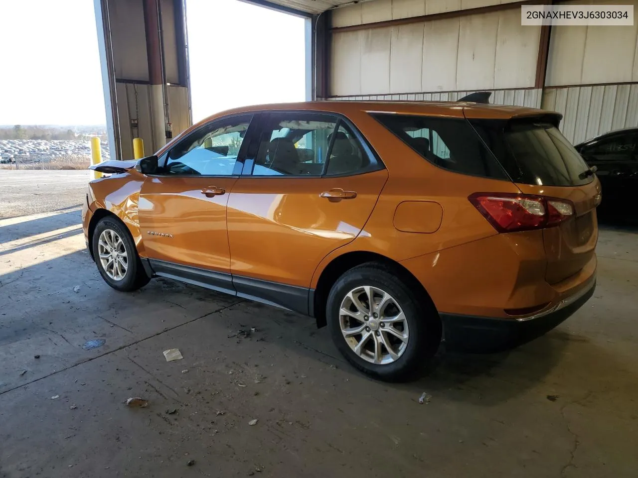 2018 Chevrolet Equinox Ls VIN: 2GNAXHEV3J6303034 Lot: 79817074