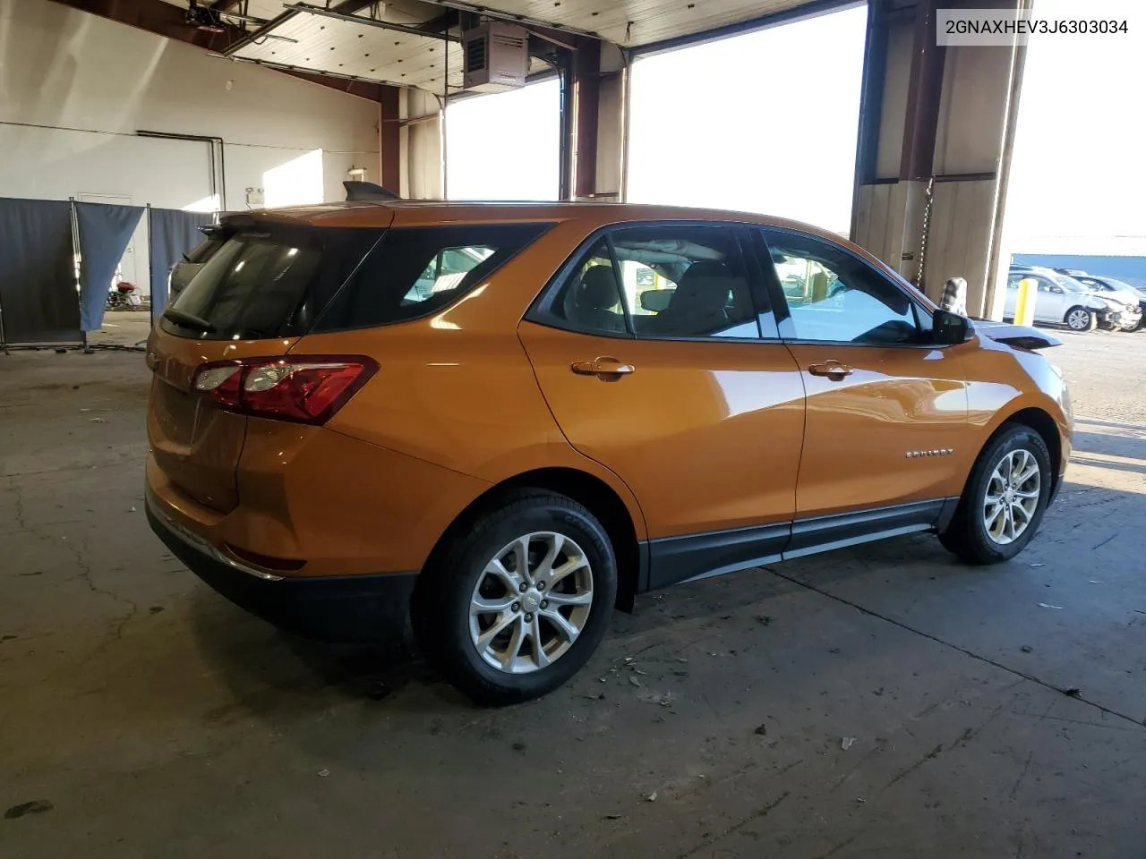 2018 Chevrolet Equinox Ls VIN: 2GNAXHEV3J6303034 Lot: 79817074