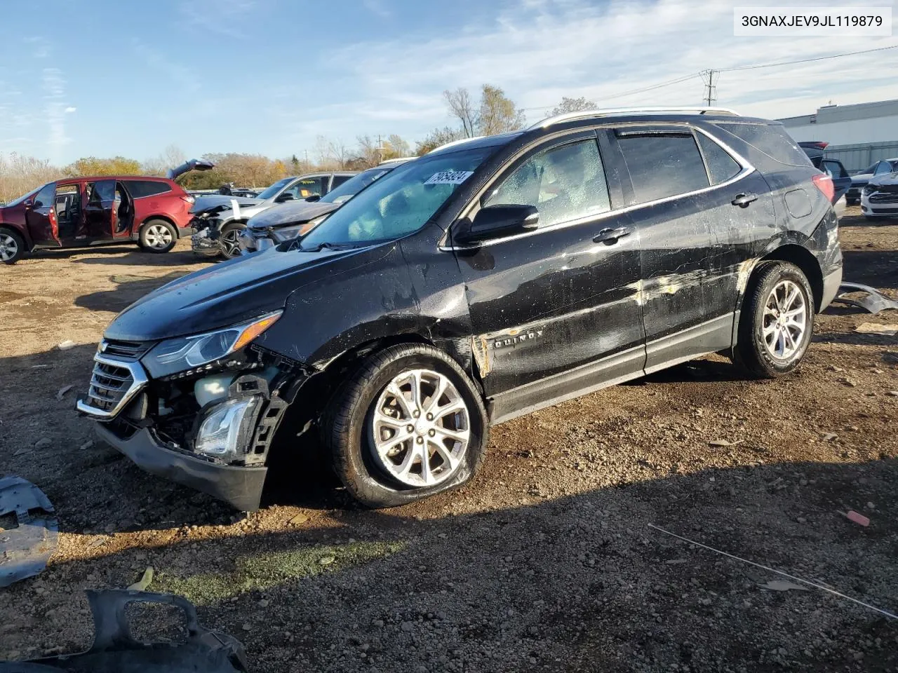 2018 Chevrolet Equinox Lt VIN: 3GNAXJEV9JL119879 Lot: 79854924