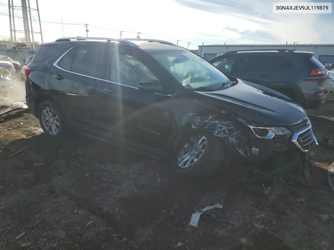 2018 Chevrolet Equinox Lt VIN: 3GNAXJEV9JL119879 Lot: 79854924