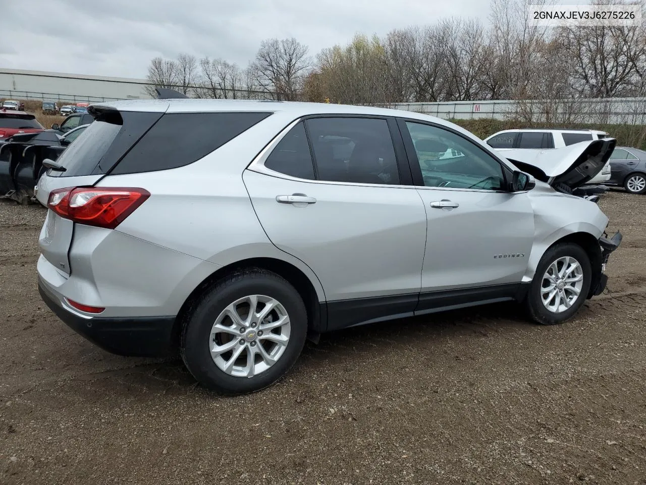 2018 Chevrolet Equinox Lt VIN: 2GNAXJEV3J6275226 Lot: 79903744