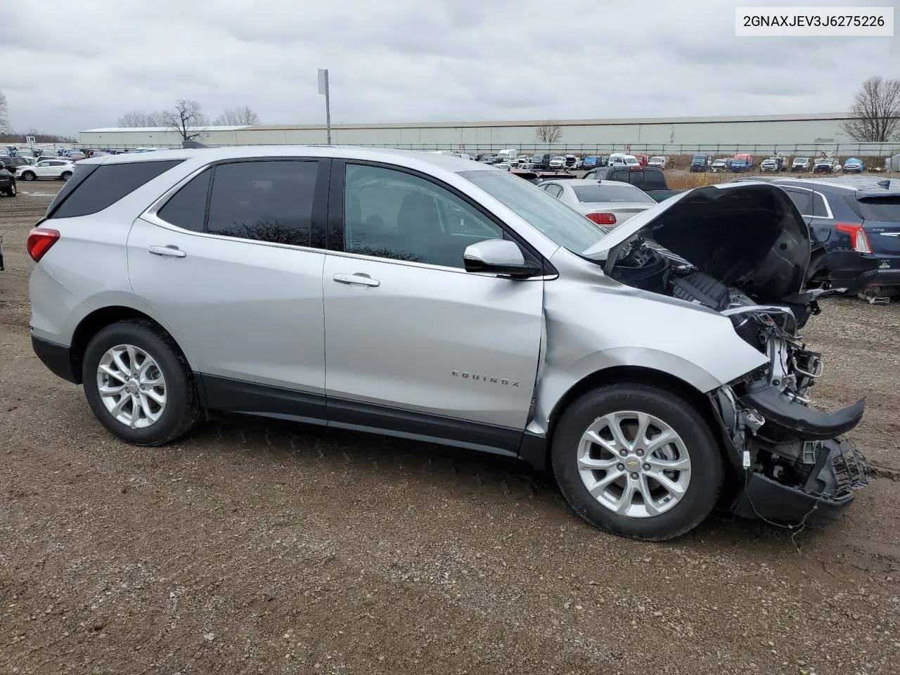 2018 Chevrolet Equinox Lt VIN: 2GNAXJEV3J6275226 Lot: 79903744