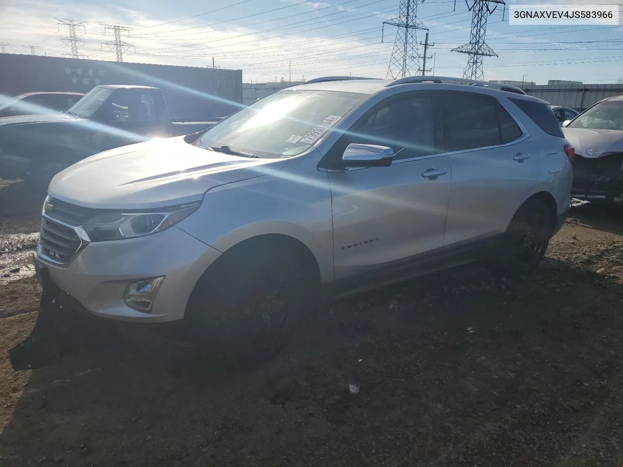 2018 Chevrolet Equinox Premier VIN: 3GNAXVEV4JS583966 Lot: 79933704