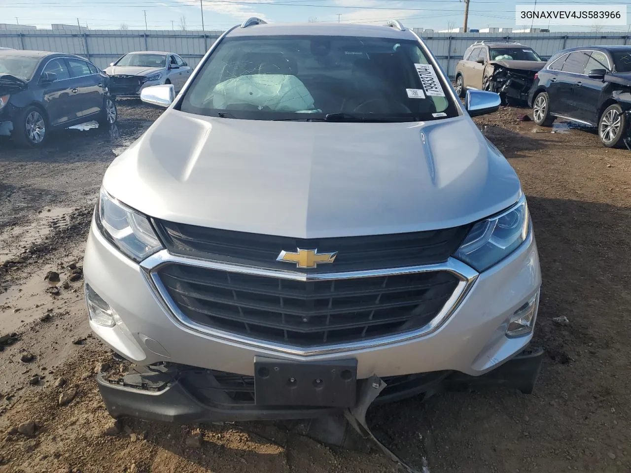 2018 Chevrolet Equinox Premier VIN: 3GNAXVEV4JS583966 Lot: 79933704