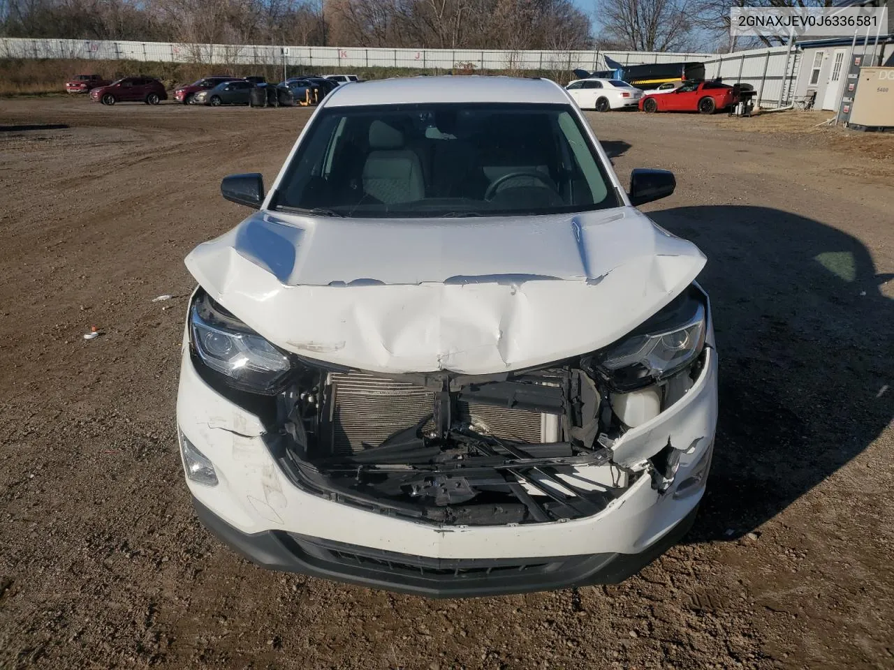 2018 Chevrolet Equinox Lt VIN: 2GNAXJEV0J6336581 Lot: 79950254