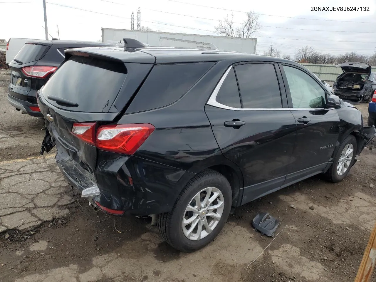 2018 Chevrolet Equinox Lt VIN: 2GNAXJEV8J6247132 Lot: 80012674