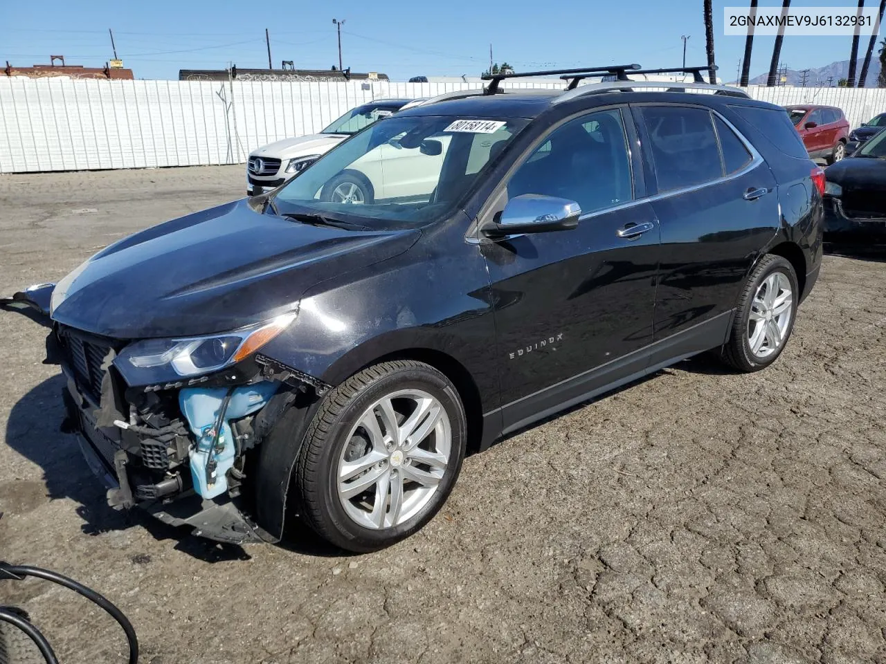 2018 Chevrolet Equinox Premier VIN: 2GNAXMEV9J6132931 Lot: 80158114