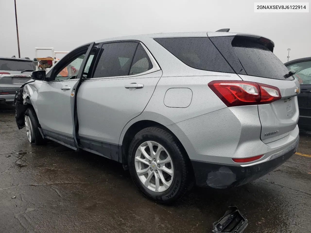 2018 Chevrolet Equinox Lt VIN: 2GNAXSEV8J6122914 Lot: 80159174