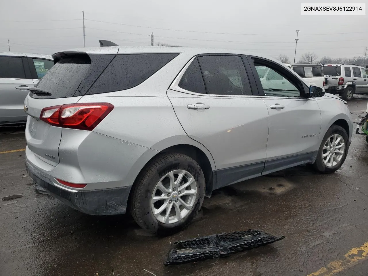 2018 Chevrolet Equinox Lt VIN: 2GNAXSEV8J6122914 Lot: 80159174