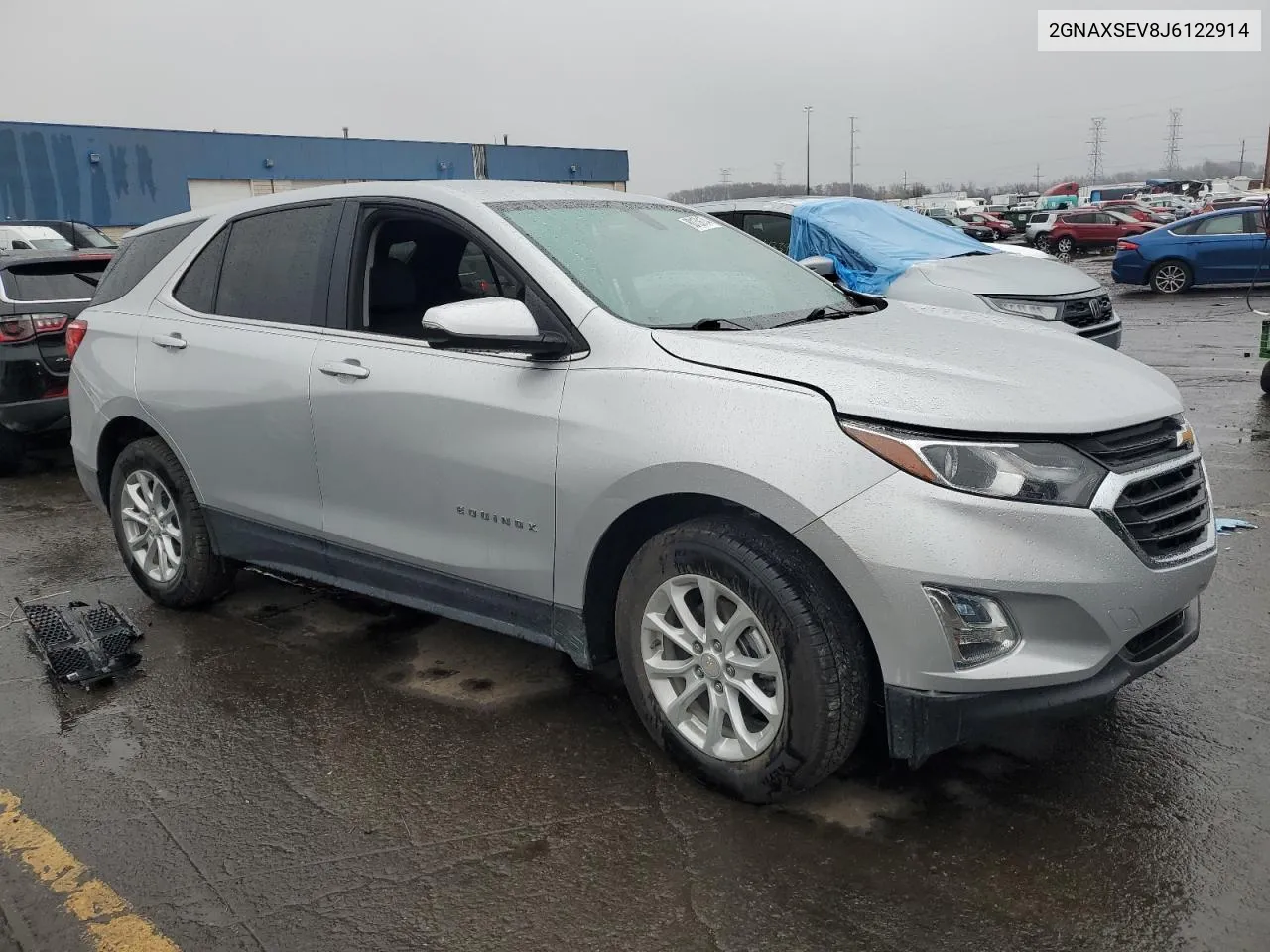 2018 Chevrolet Equinox Lt VIN: 2GNAXSEV8J6122914 Lot: 80159174