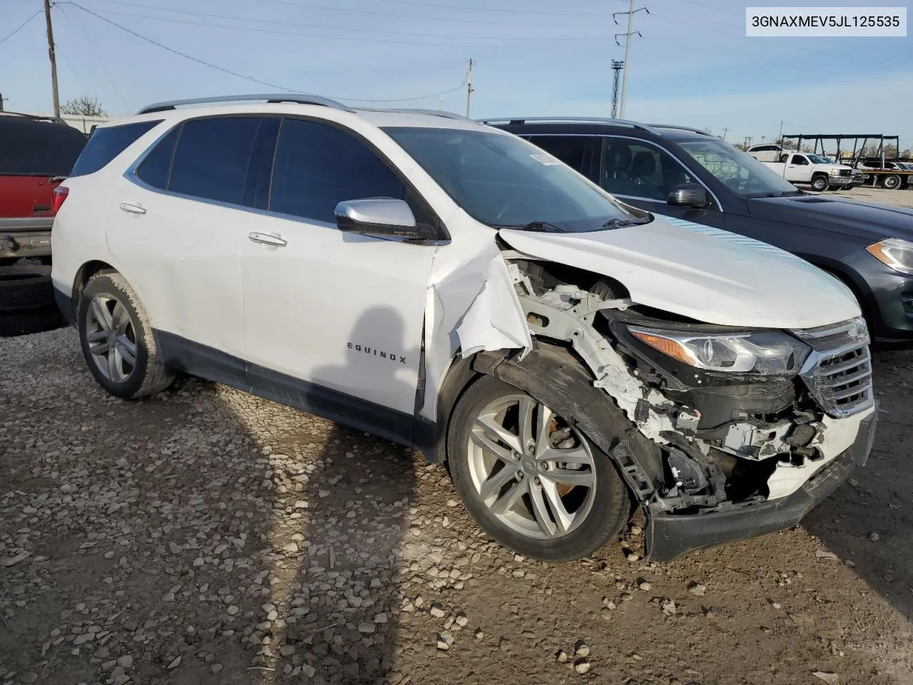 2018 Chevrolet Equinox Premier VIN: 3GNAXMEV5JL125535 Lot: 80192764