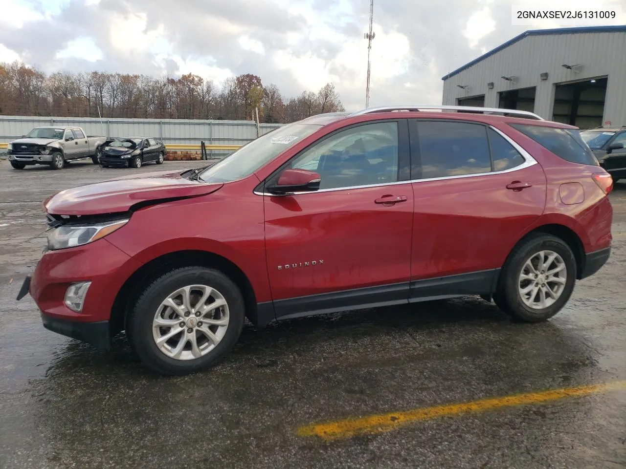 2018 Chevrolet Equinox Lt VIN: 2GNAXSEV2J6131009 Lot: 80226134