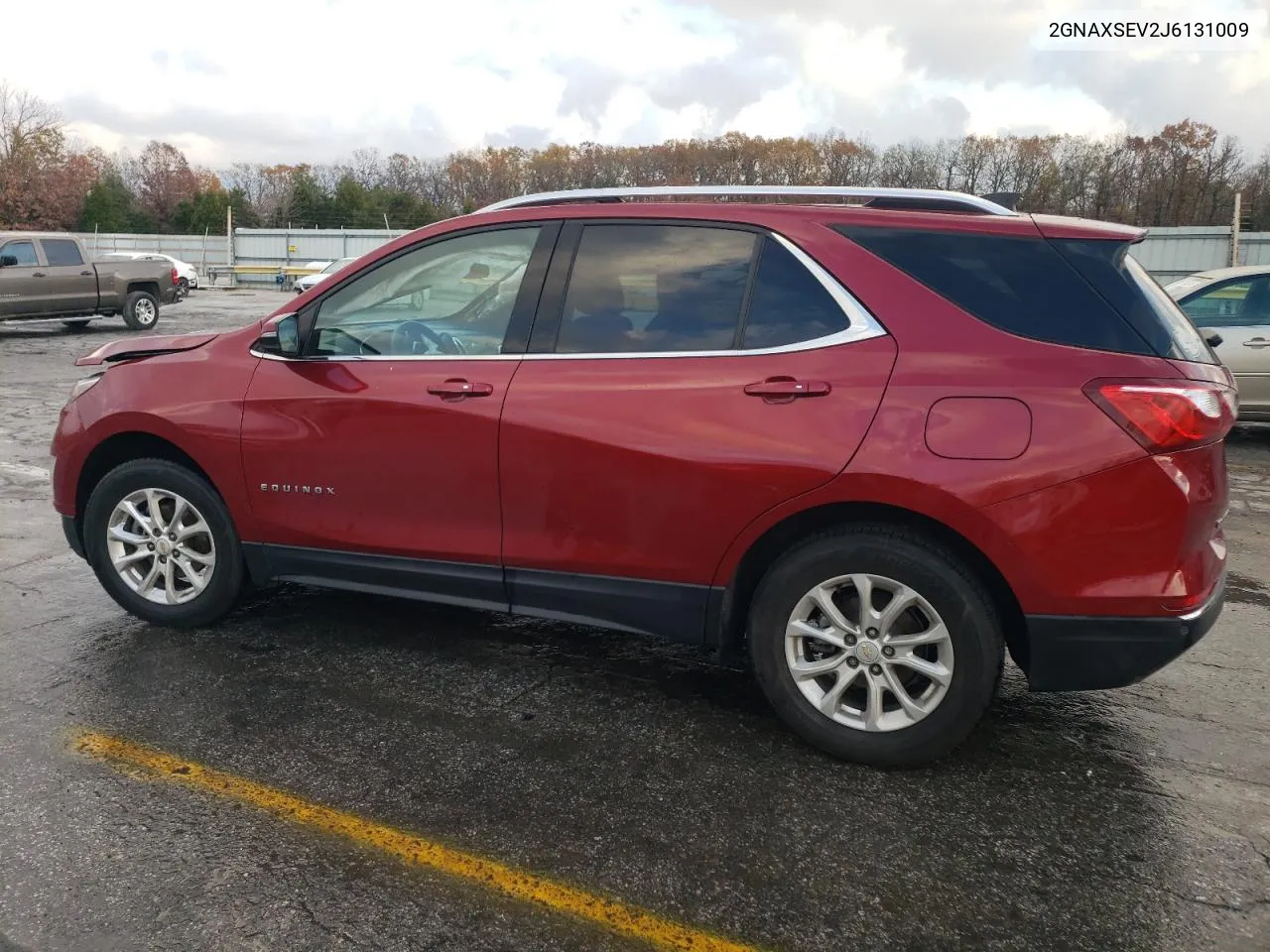 2018 Chevrolet Equinox Lt VIN: 2GNAXSEV2J6131009 Lot: 80226134