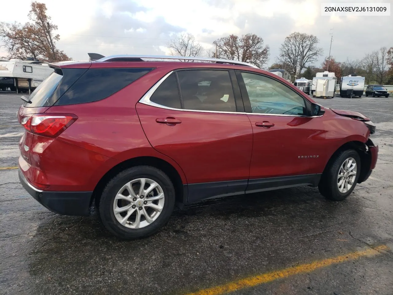 2018 Chevrolet Equinox Lt VIN: 2GNAXSEV2J6131009 Lot: 80226134