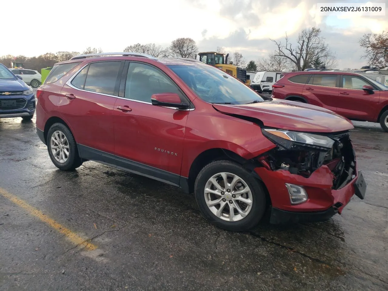 2018 Chevrolet Equinox Lt VIN: 2GNAXSEV2J6131009 Lot: 80226134