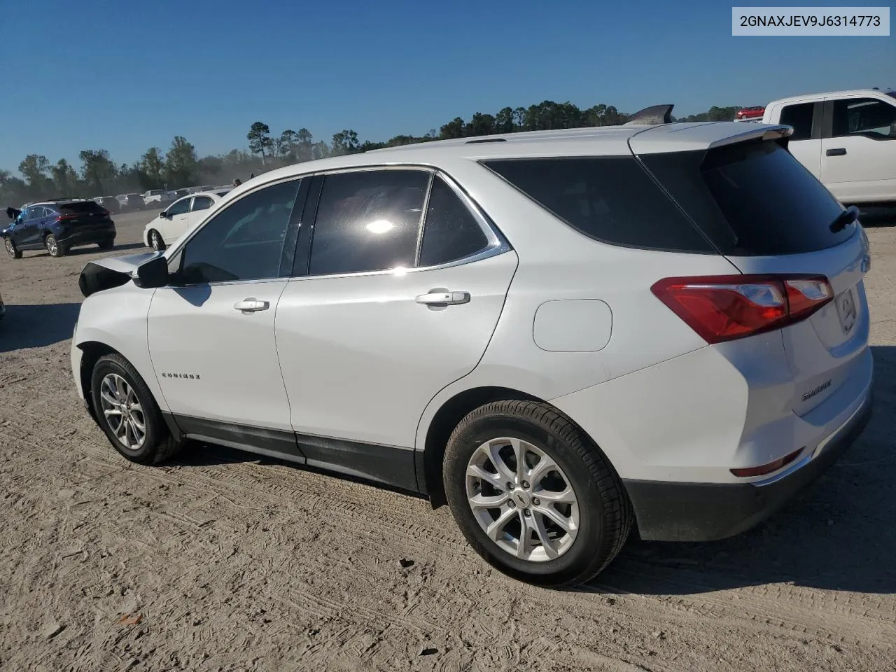 2018 Chevrolet Equinox Lt VIN: 2GNAXJEV9J6314773 Lot: 80301214