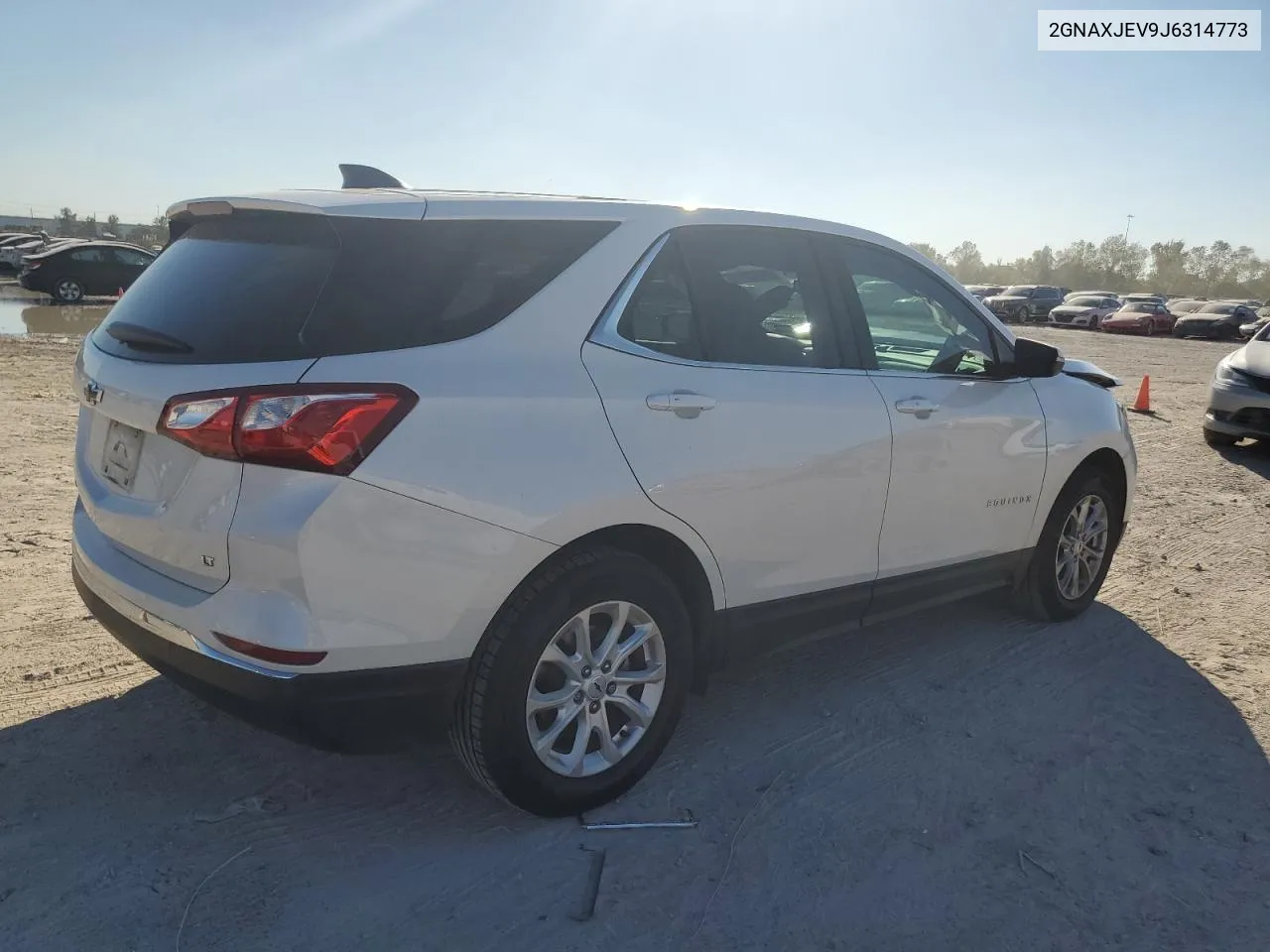 2018 Chevrolet Equinox Lt VIN: 2GNAXJEV9J6314773 Lot: 80301214