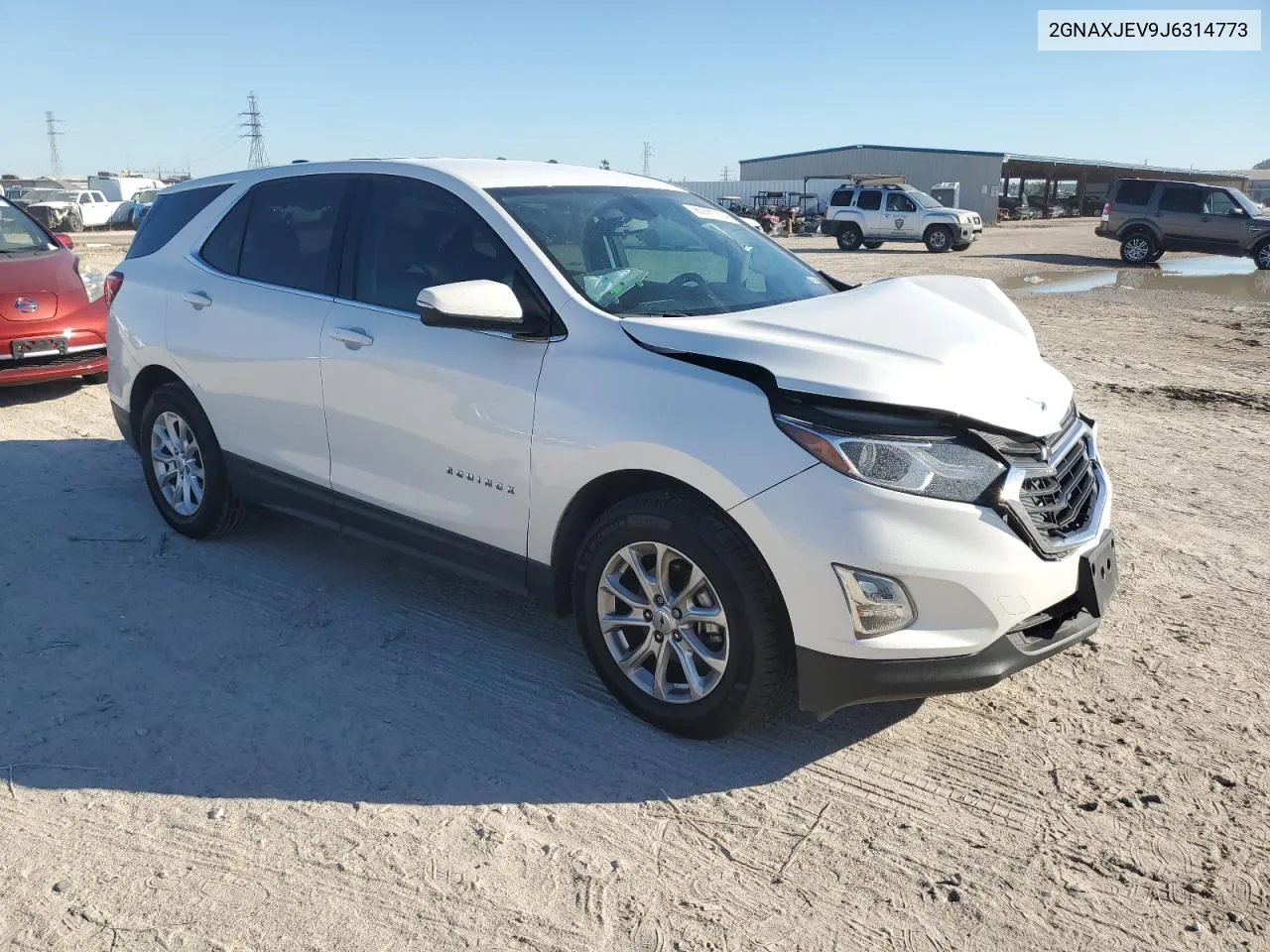 2018 Chevrolet Equinox Lt VIN: 2GNAXJEV9J6314773 Lot: 80301214