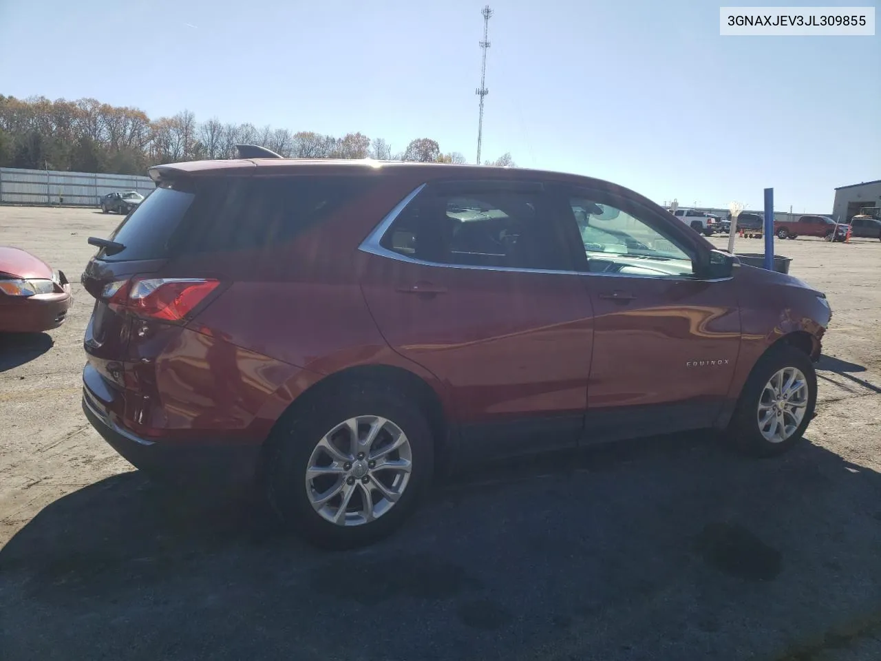 2018 Chevrolet Equinox Lt VIN: 3GNAXJEV3JL309855 Lot: 80322524