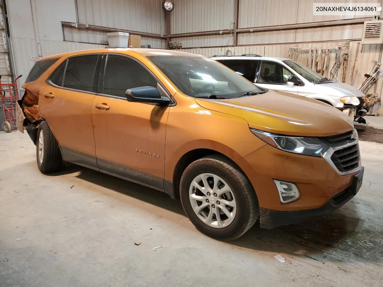 2018 Chevrolet Equinox Ls VIN: 2GNAXHEV4J6134061 Lot: 80351674