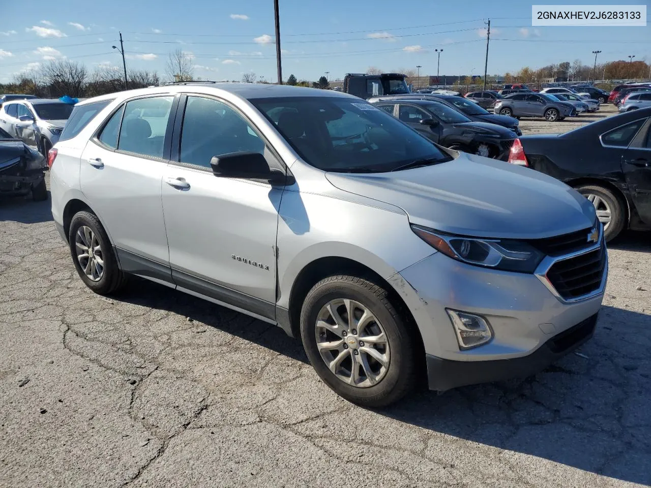 2018 Chevrolet Equinox Ls VIN: 2GNAXHEV2J6283133 Lot: 80373964