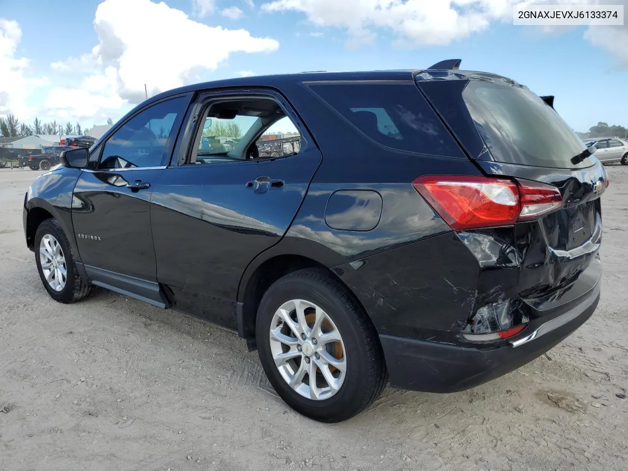 2018 Chevrolet Equinox Lt VIN: 2GNAXJEVXJ6133374 Lot: 80415734