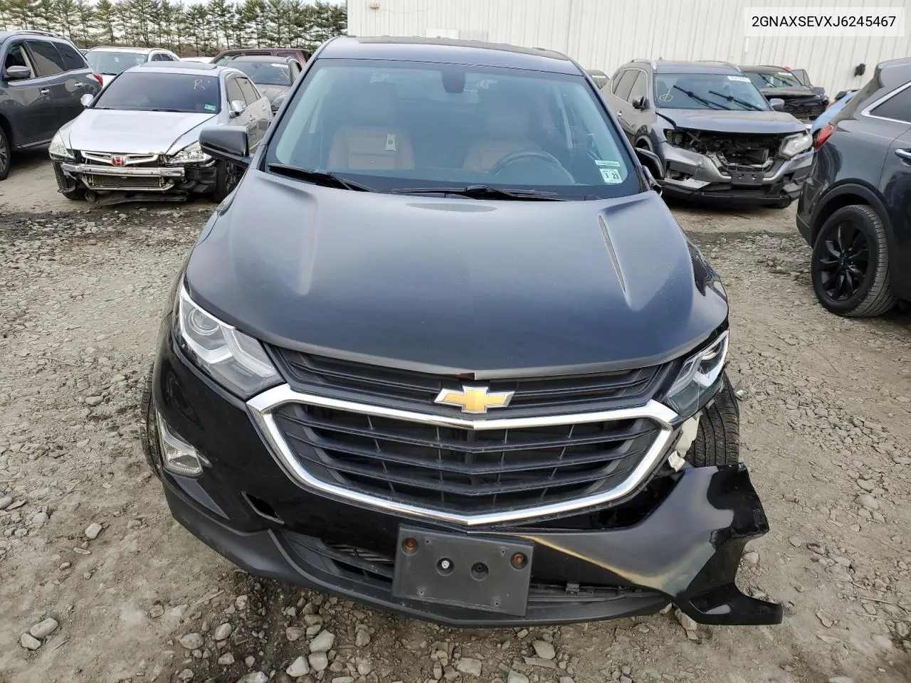 2GNAXSEVXJ6245467 2018 Chevrolet Equinox Lt