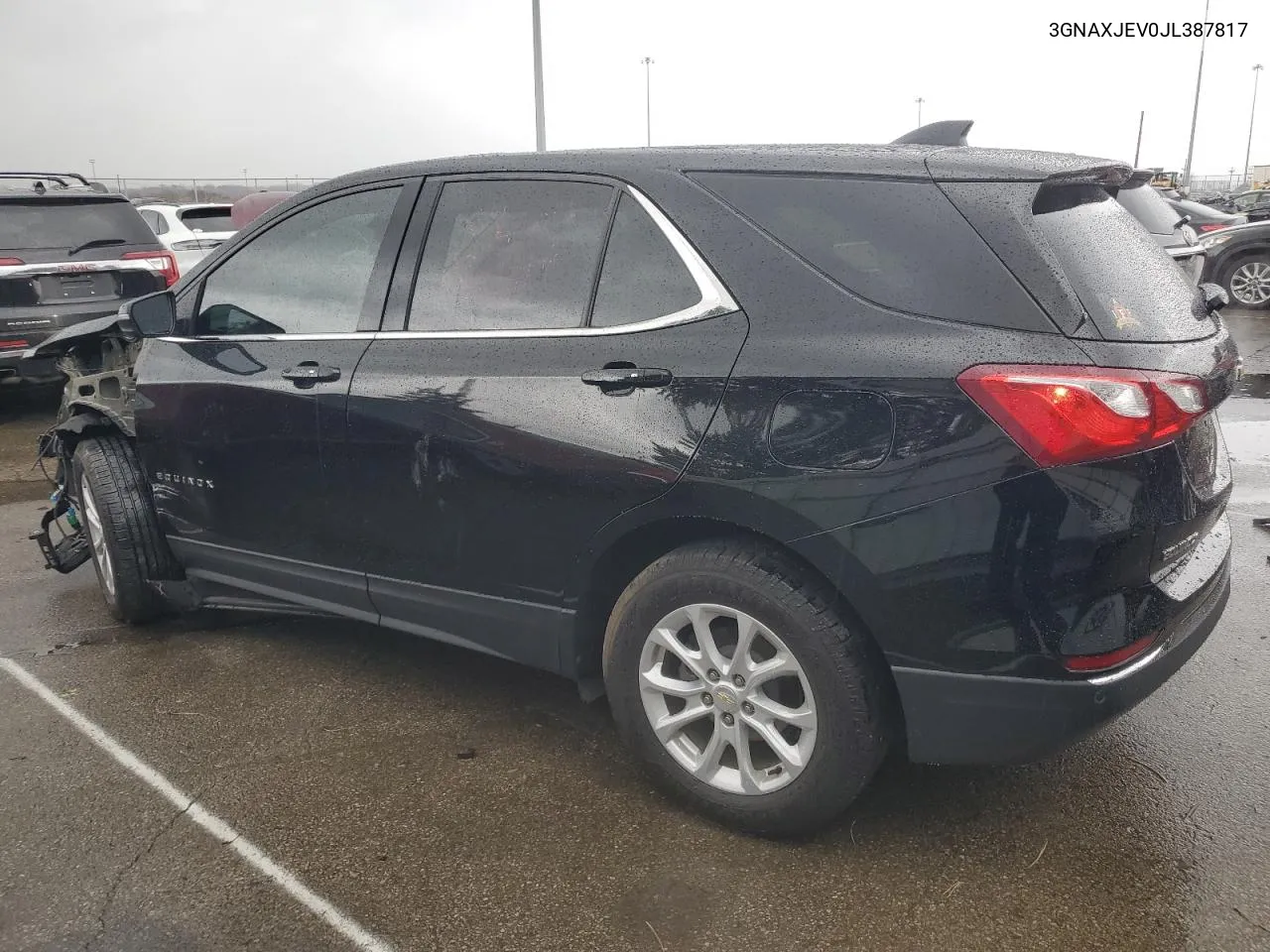 2018 Chevrolet Equinox Lt VIN: 3GNAXJEV0JL387817 Lot: 80571684