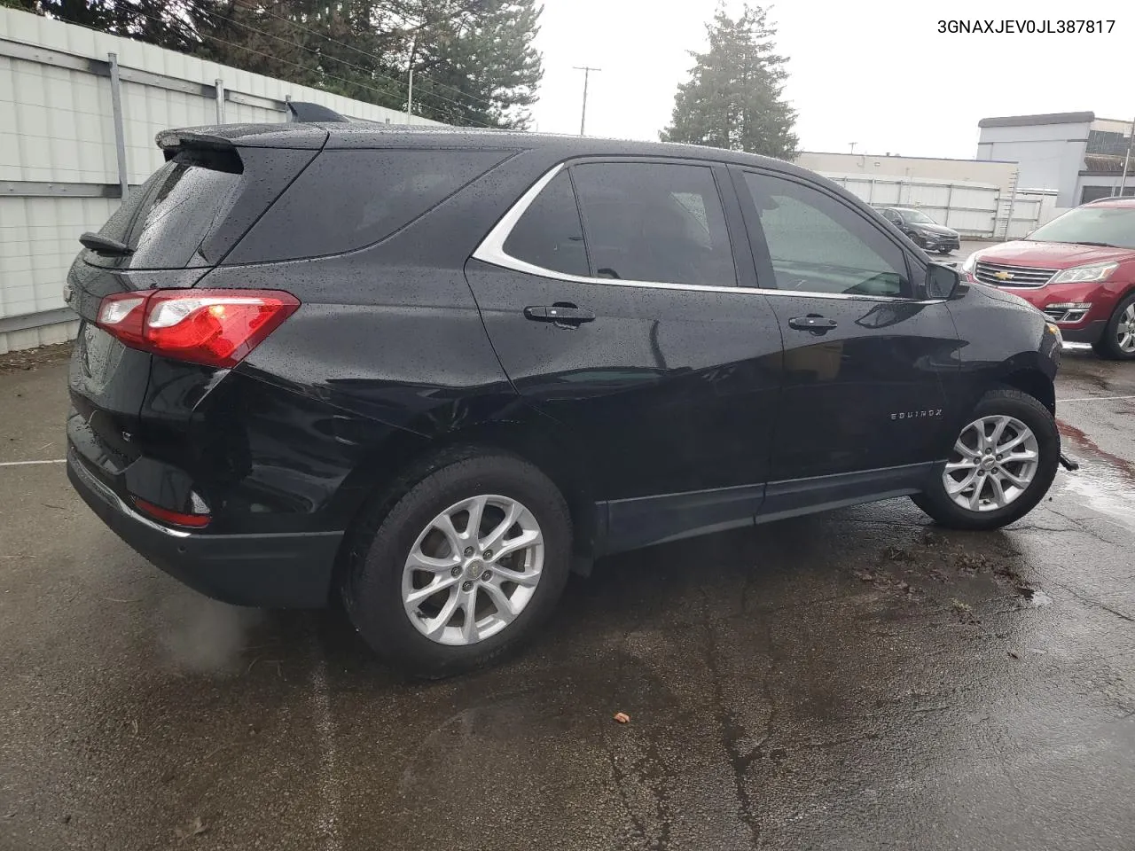 2018 Chevrolet Equinox Lt VIN: 3GNAXJEV0JL387817 Lot: 80571684