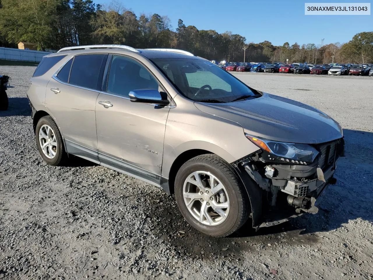 2018 Chevrolet Equinox Premier VIN: 3GNAXMEV3JL131043 Lot: 80573274