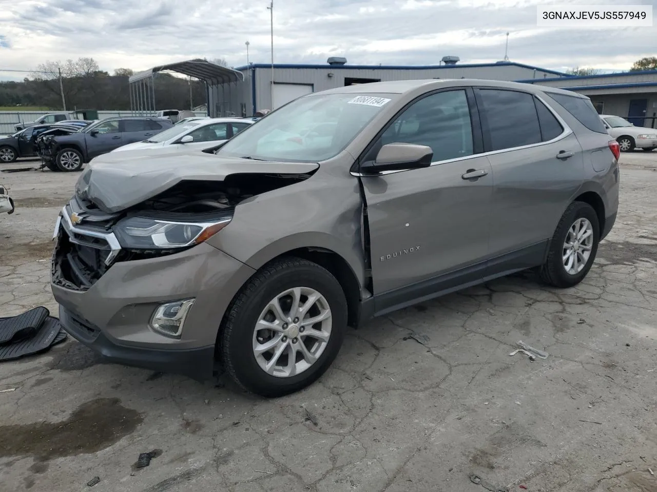 2018 Chevrolet Equinox Lt VIN: 3GNAXJEV5JS557949 Lot: 80681194