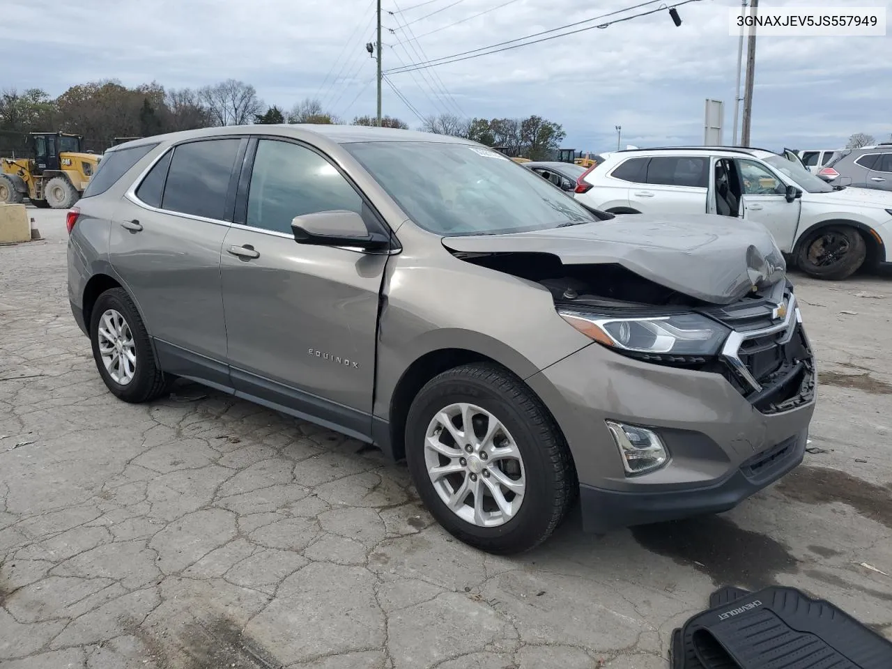 2018 Chevrolet Equinox Lt VIN: 3GNAXJEV5JS557949 Lot: 80681194