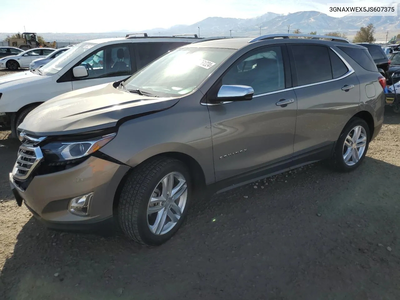 2018 Chevrolet Equinox Premier VIN: 3GNAXWEX5JS607375 Lot: 80761224