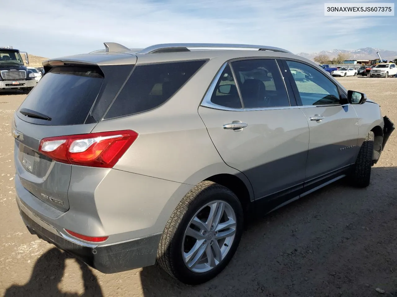 2018 Chevrolet Equinox Premier VIN: 3GNAXWEX5JS607375 Lot: 80761224