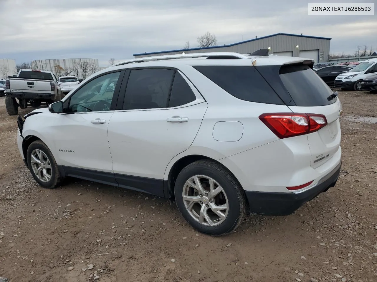 2018 Chevrolet Equinox Lt VIN: 2GNAXTEX1J6286593 Lot: 80818734