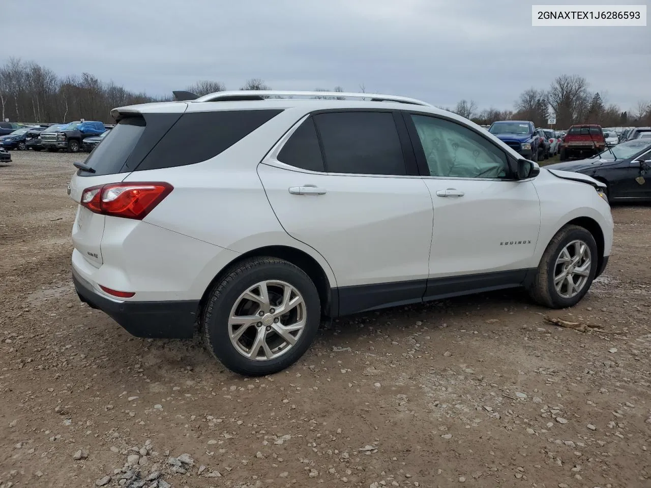 2018 Chevrolet Equinox Lt VIN: 2GNAXTEX1J6286593 Lot: 80818734