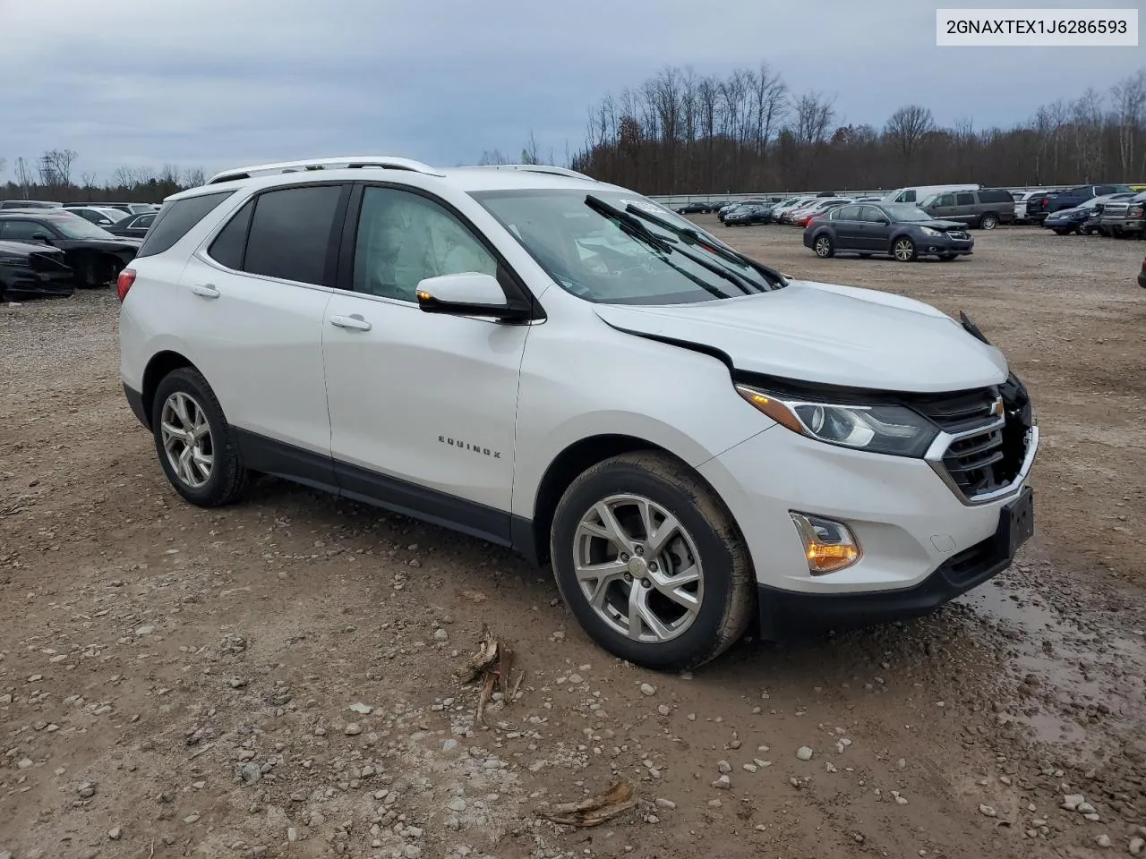 2018 Chevrolet Equinox Lt VIN: 2GNAXTEX1J6286593 Lot: 80818734