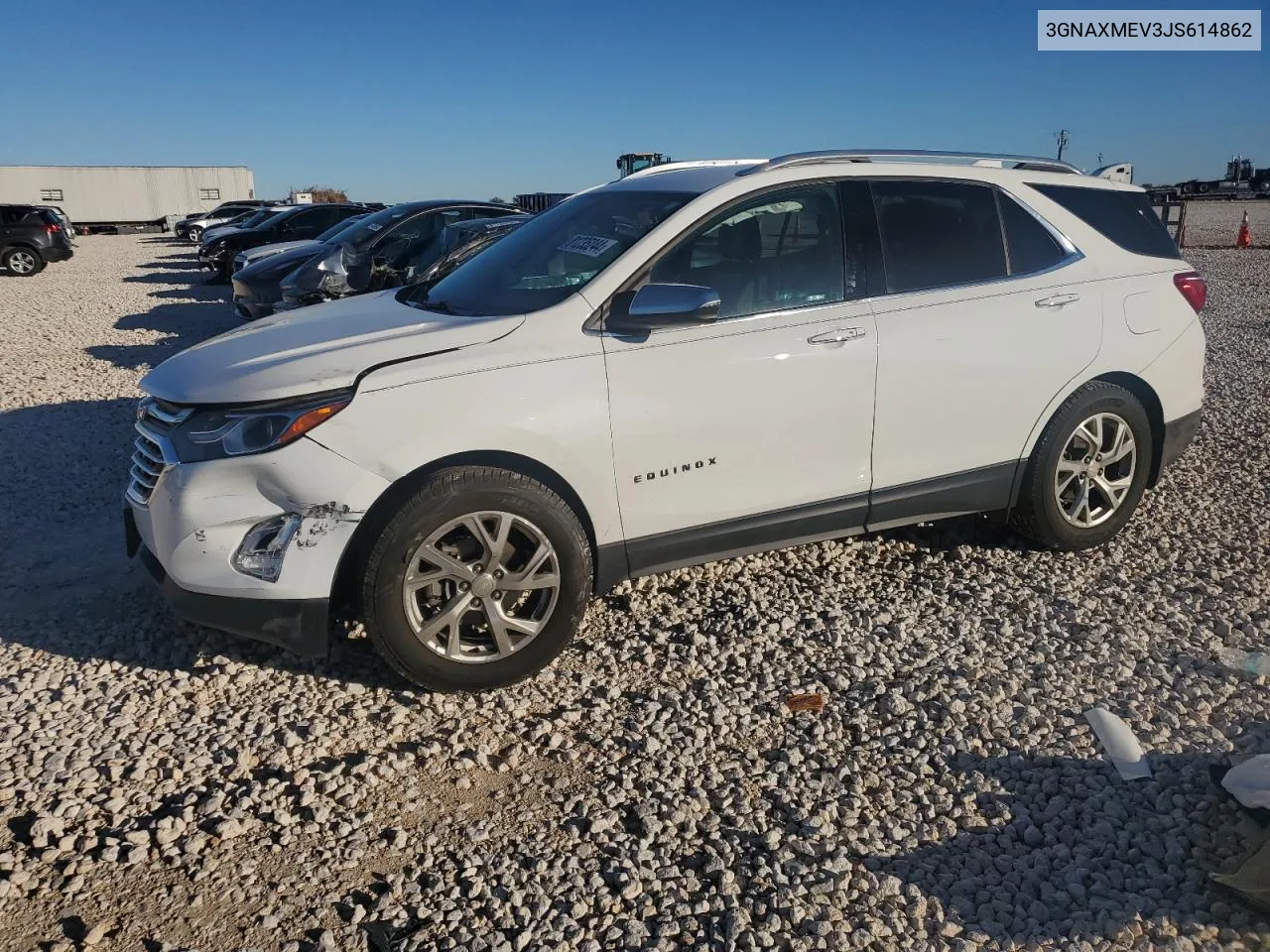 2018 Chevrolet Equinox Premier VIN: 3GNAXMEV3JS614862 Lot: 81235244