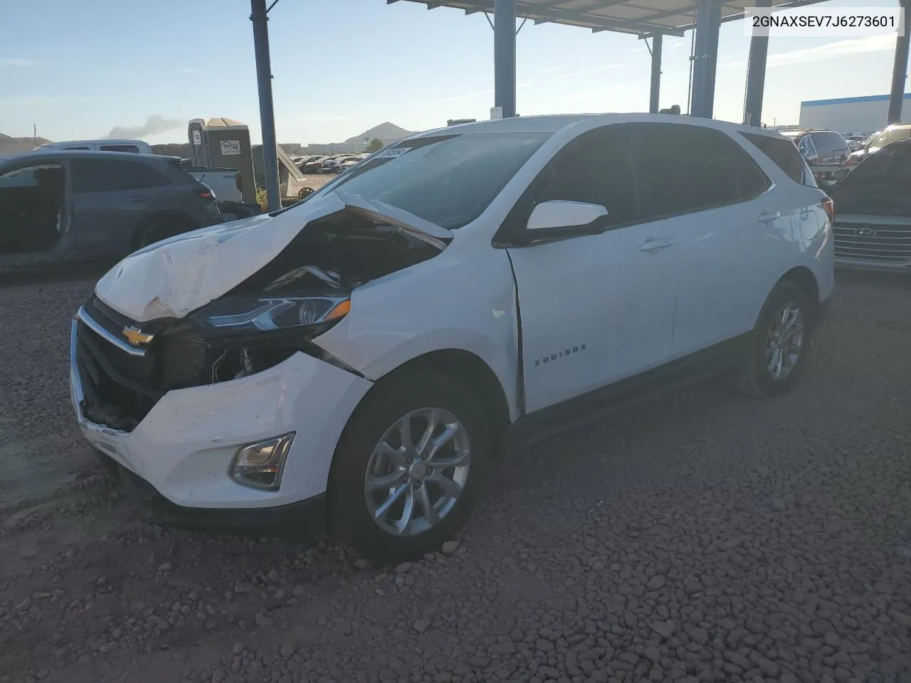 2018 Chevrolet Equinox Lt VIN: 2GNAXSEV7J6273601 Lot: 81345854