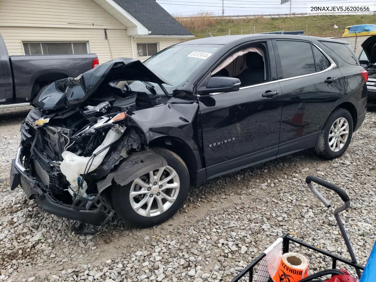 2018 Chevrolet Equinox Lt VIN: 2GNAXJEV5J6200656 Lot: 81372414