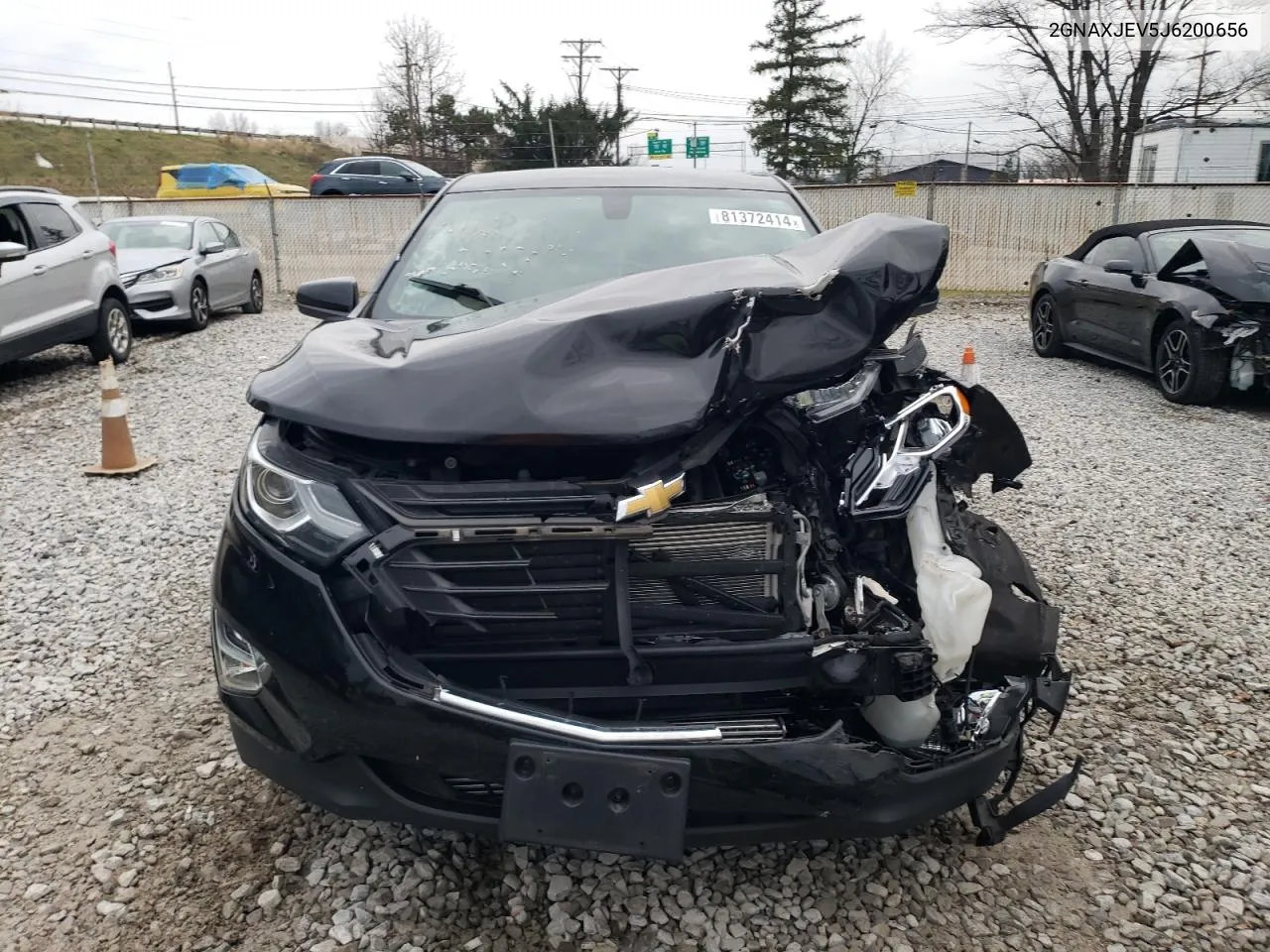 2018 Chevrolet Equinox Lt VIN: 2GNAXJEV5J6200656 Lot: 81372414