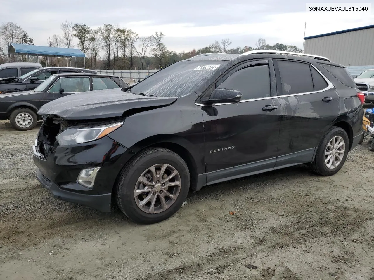 2018 Chevrolet Equinox Lt VIN: 3GNAXJEVXJL315040 Lot: 81387154